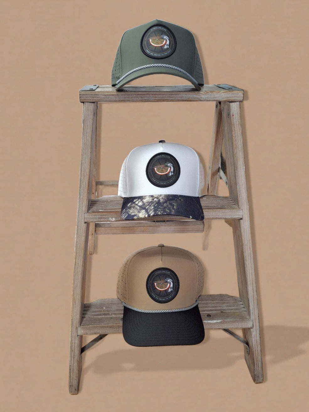 Citrus Pelican Grove to Gulf Performance Hat – 3 Pack